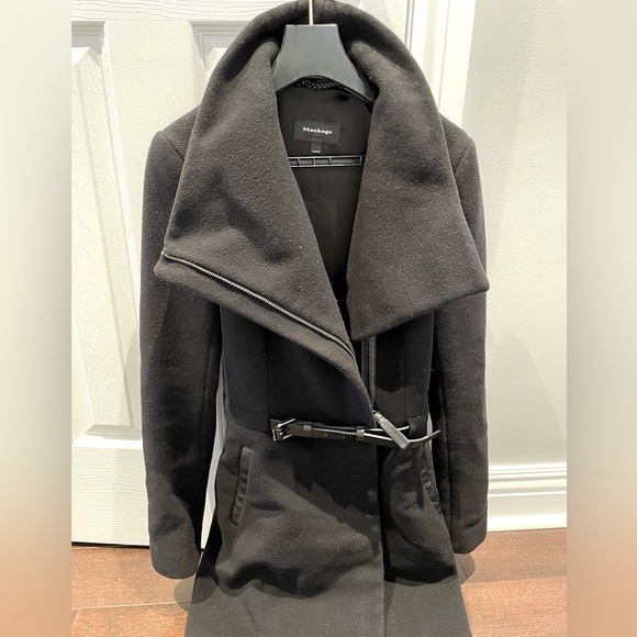 Mackage Valencia belted wool/cashmere coat - Picture 4 of 8